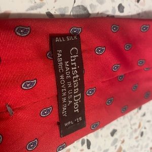 Christian Dior Silk Tie